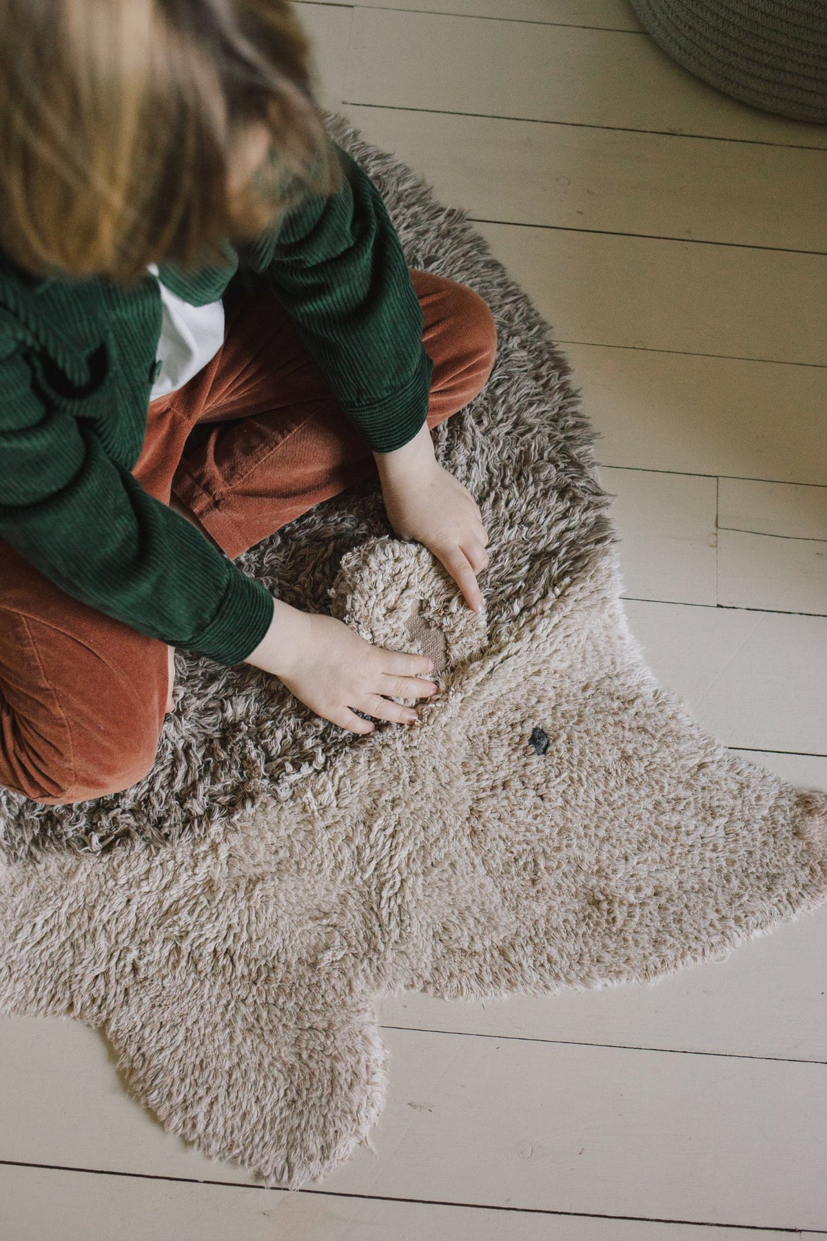 Washable Animal Rug Hedgehog - Le Petit Marché Home Furniture