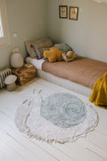 Washable Animal Rug Snail - Le Petit Marché Home Furniture