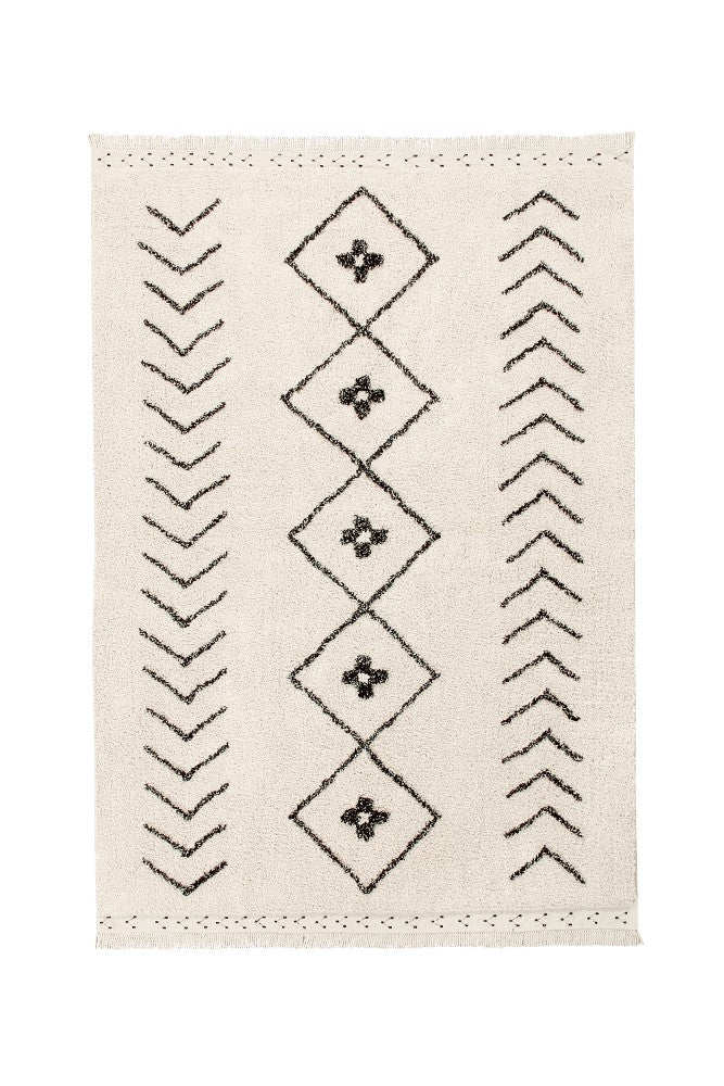 Washable Rug Bereber Rhombs - Le Petit Marché Home Furniture