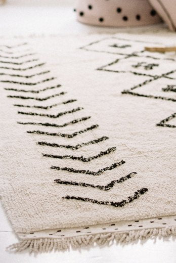 Washable Rug Bereber Rhombs - Le Petit Marché Home Furniture