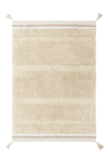 Washable Rug Bloom, Golden - Le Petit Marché Home Furniture