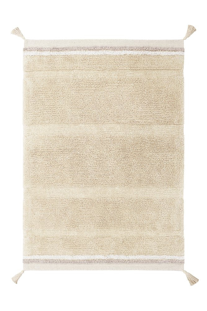 Washable Rug Bloom, Golden - Le Petit Marché Home Furniture