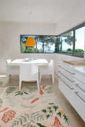 Washable Rug Botanic Plants - Le Petit Marché Home Furniture