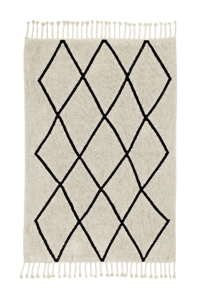 Washable Rug Bereber Beige - Le Petit Marché Home Furniture