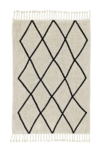 Washable Rug Bereber Beige - Le Petit Marché Home Furniture