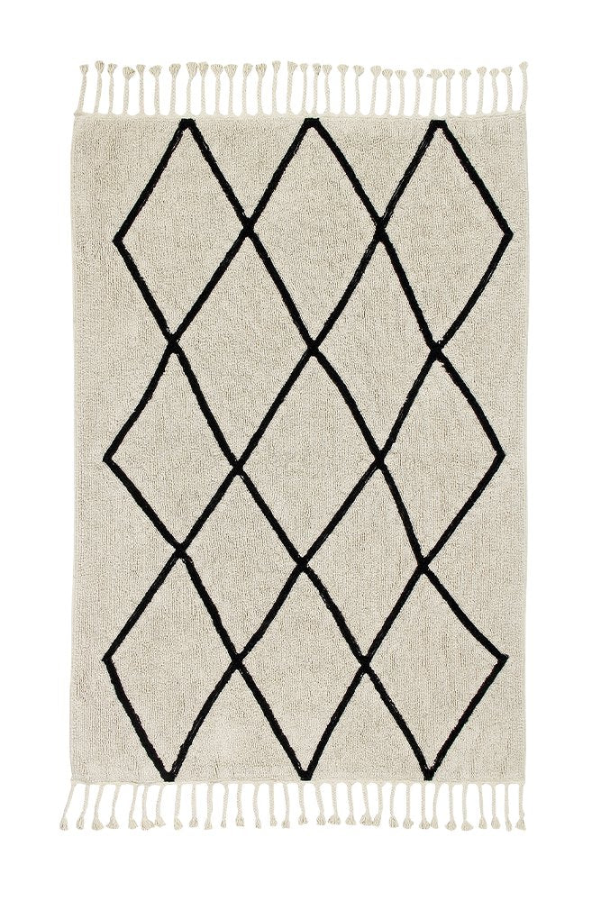 Washable Rug Bereber Beige - Le Petit Marché Home Furniture