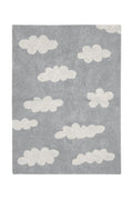 Washable Rug Clouds, Grey - Le Petit Marché Home Furniture