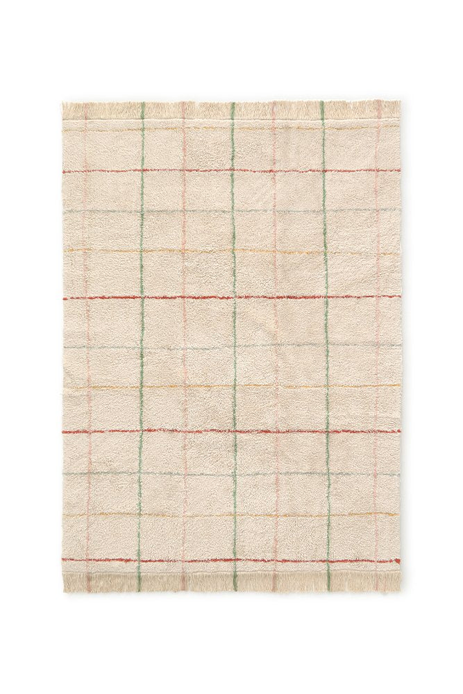 Washable Rug Color Lines - Le Petit Marché Home Furniture