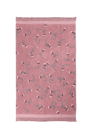 Washable Rug English Garden Ash Rose - Le Petit Marché Home Furniture