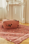 Washable Rug English Garden Ash Rose - Le Petit Marché Home Furniture