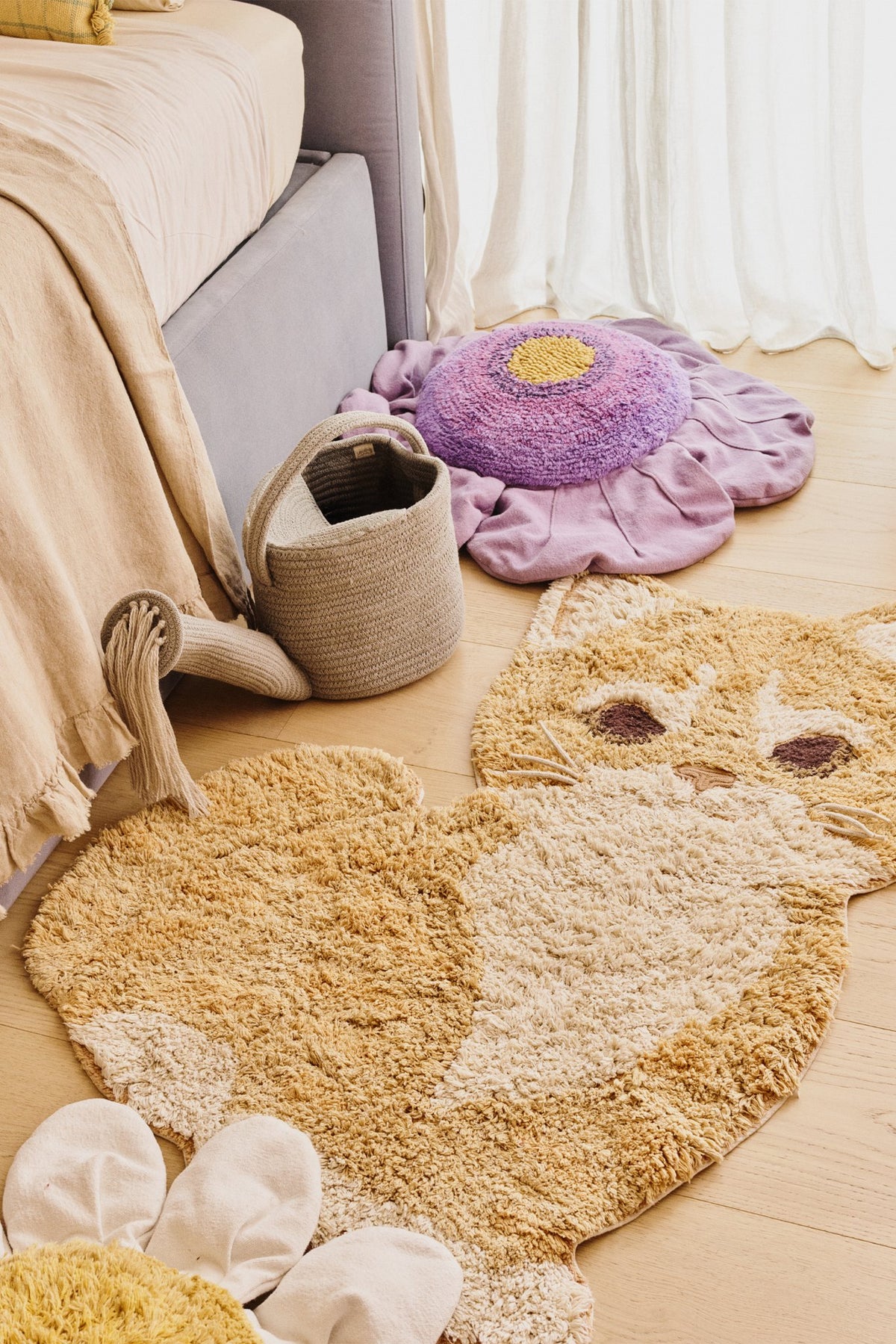 Washable Rug Ginger the cat - Le Petit Marché Home Furniture