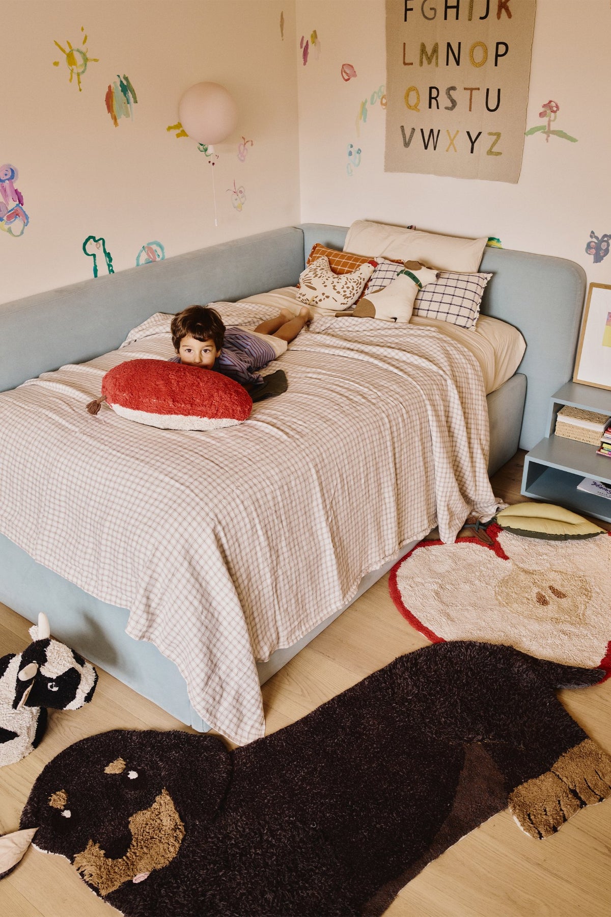 Washable Rug Jack the dog - Le Petit Marché Home Furniture