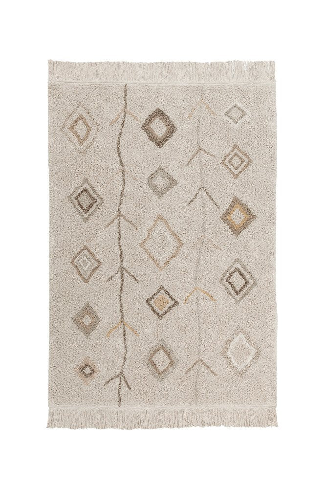 Washable Rug Kaarol, Natural - Le Petit Marché Home Furniture
