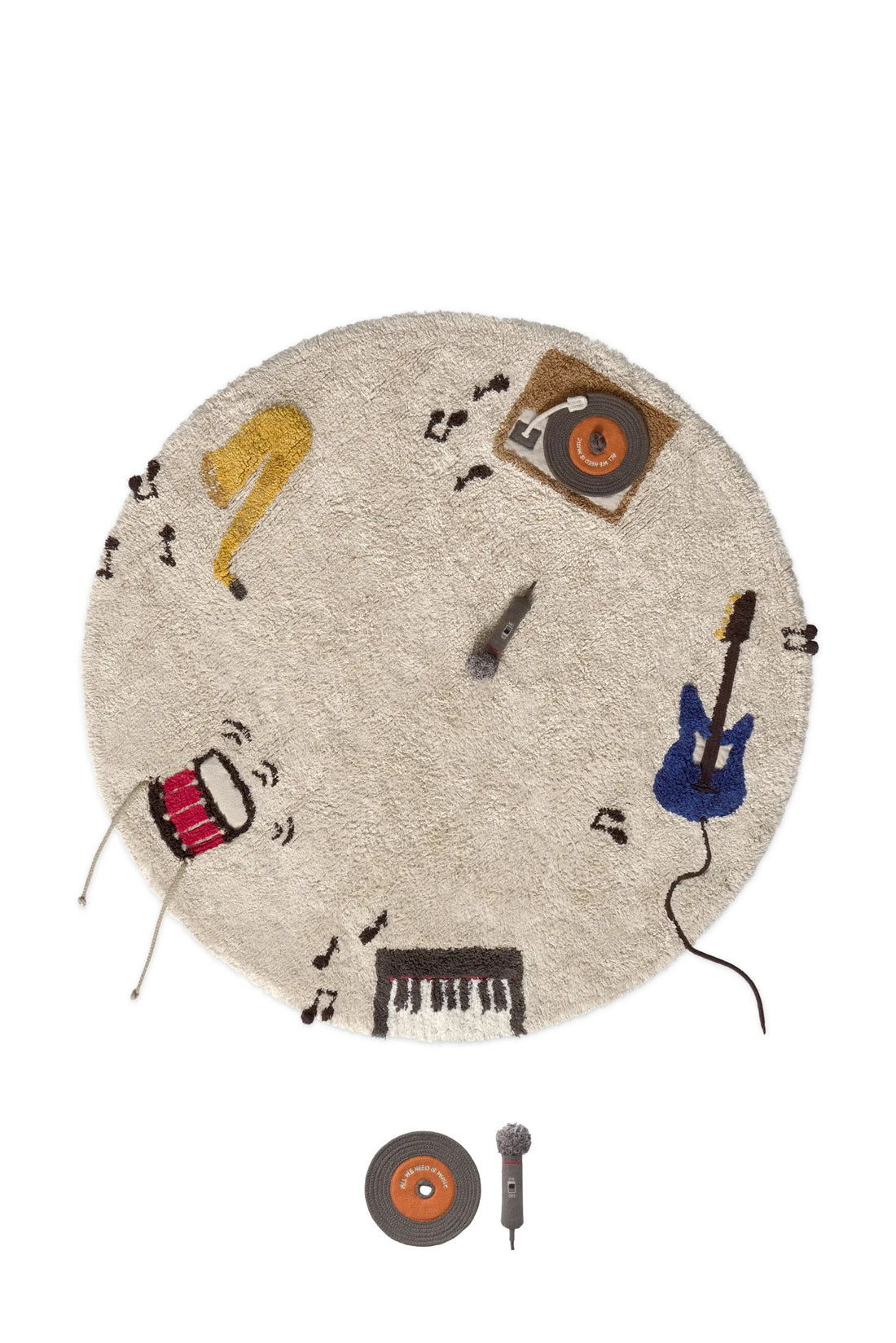 Washable Play Rug Music - Le Petit Marché Home Furniture