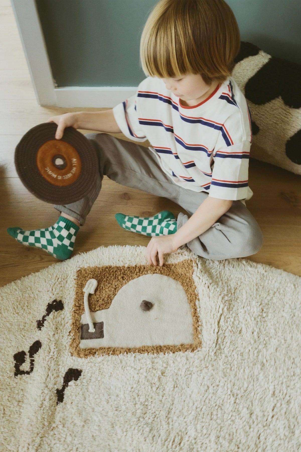 Washable Play Rug Music - Le Petit Marché Home Furniture
