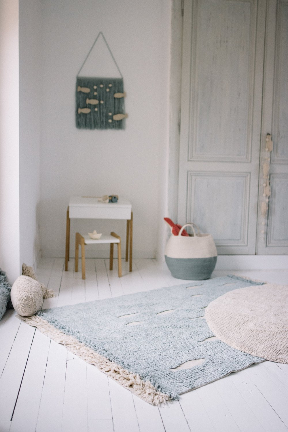 Washable Rug Ocean Shore - Le Petit Marché Home Furniture