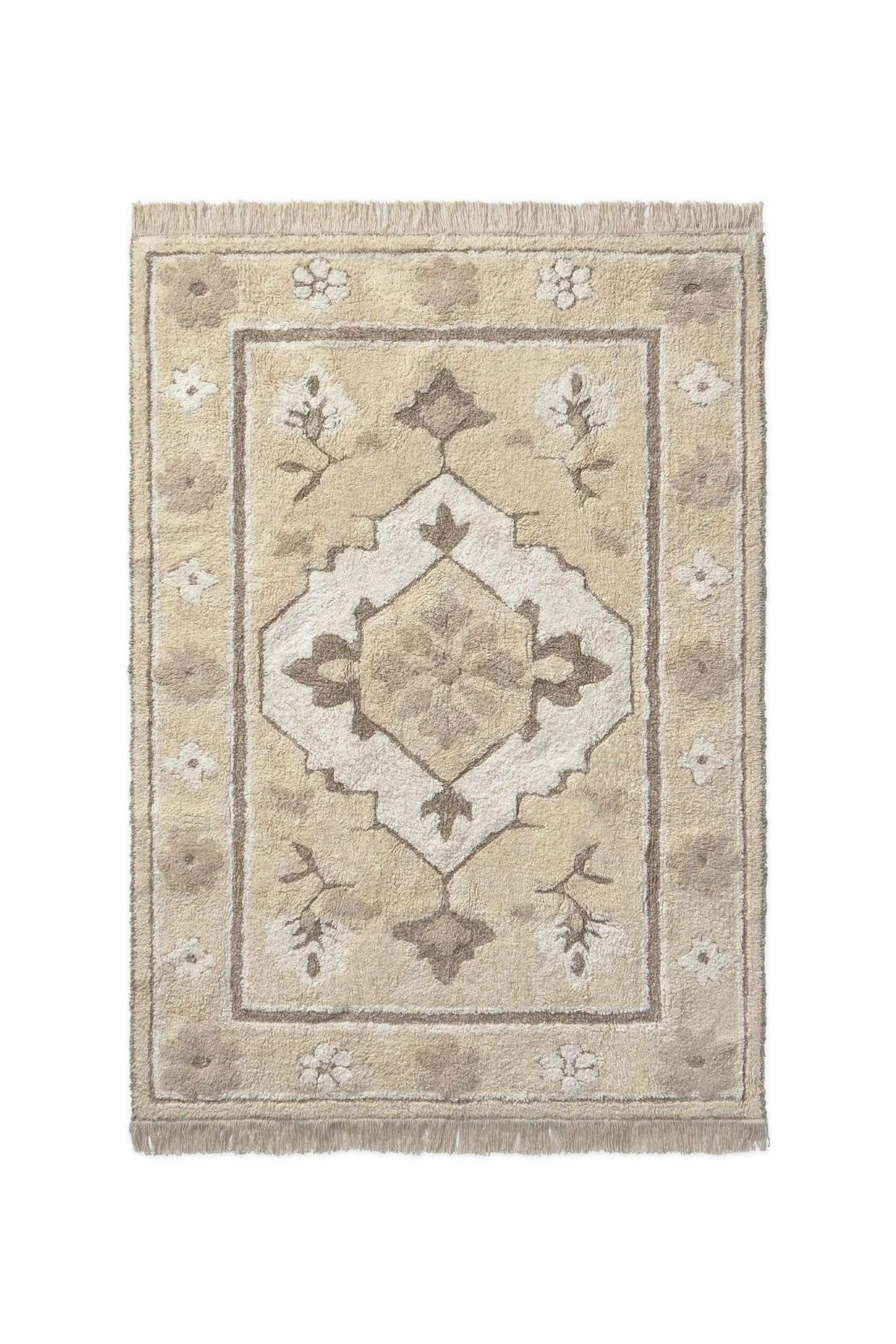 Washable Rug Persian, Natural - Le Petit Marché Home Furniture