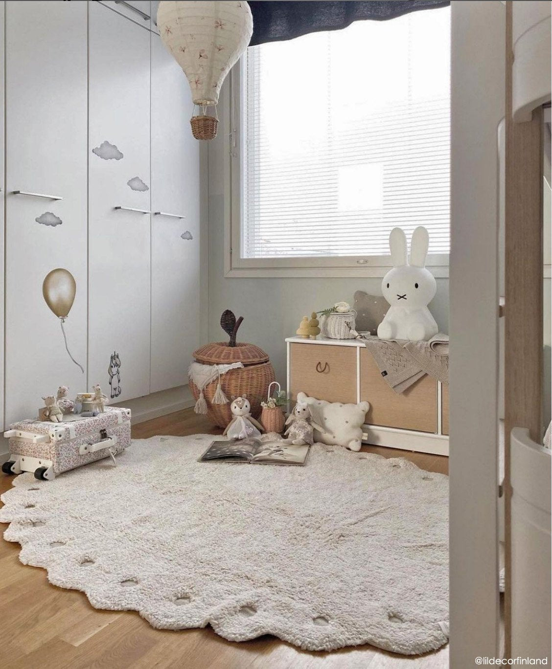 Washable Rug Picone, Ivory - Le Petit Marché Home Furniture