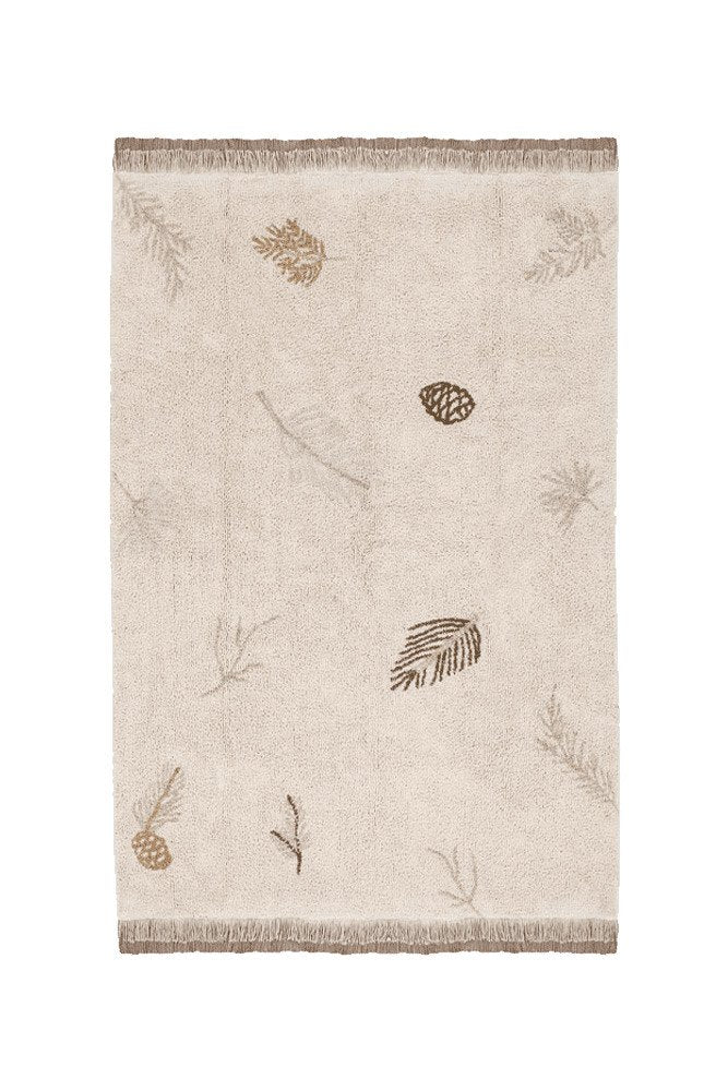 Washable Rug Pine Forest - Le Petit Marché Home Furniture