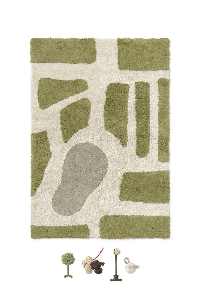 Washable Play Rug Hyde Park - Le Petit Marché Home Furniture