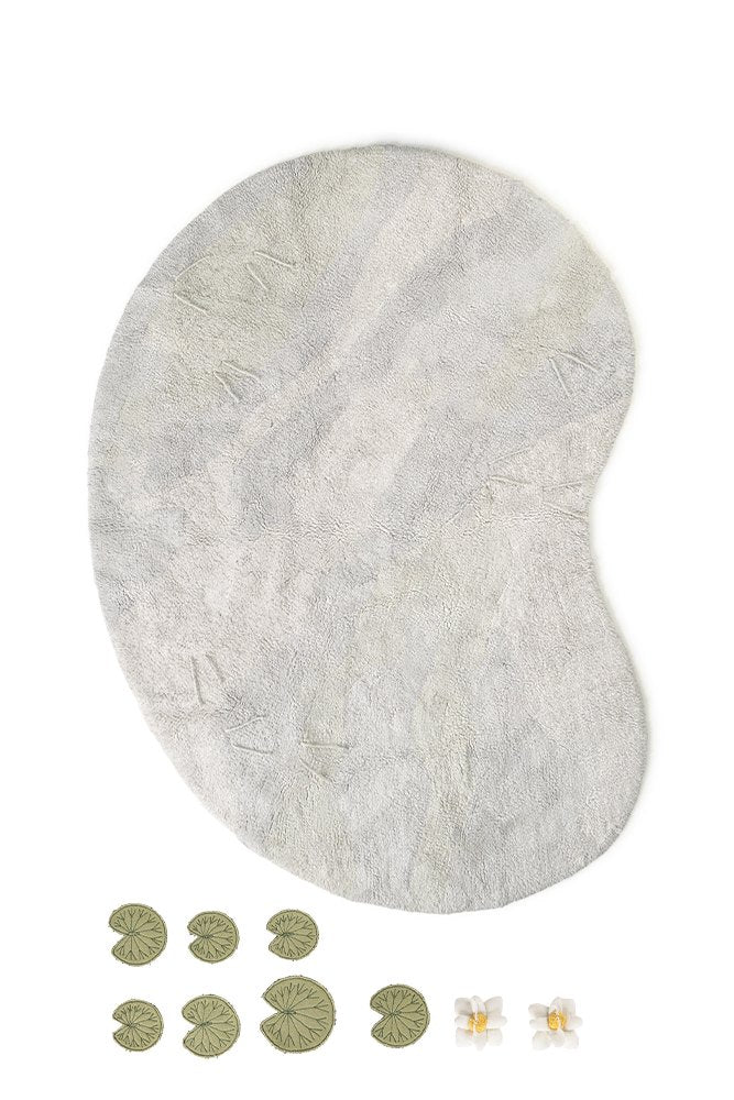 Washable Play Rug Swan Lake - Le Petit Marché Home Furniture