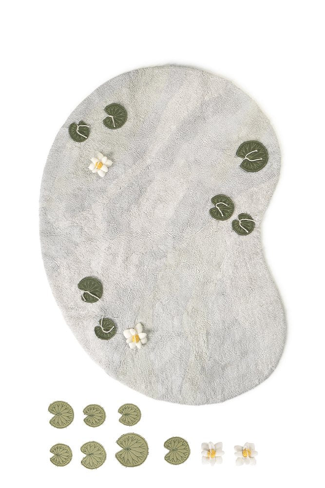Washable Play Rug Swan Lake - Le Petit Marché Home Furniture