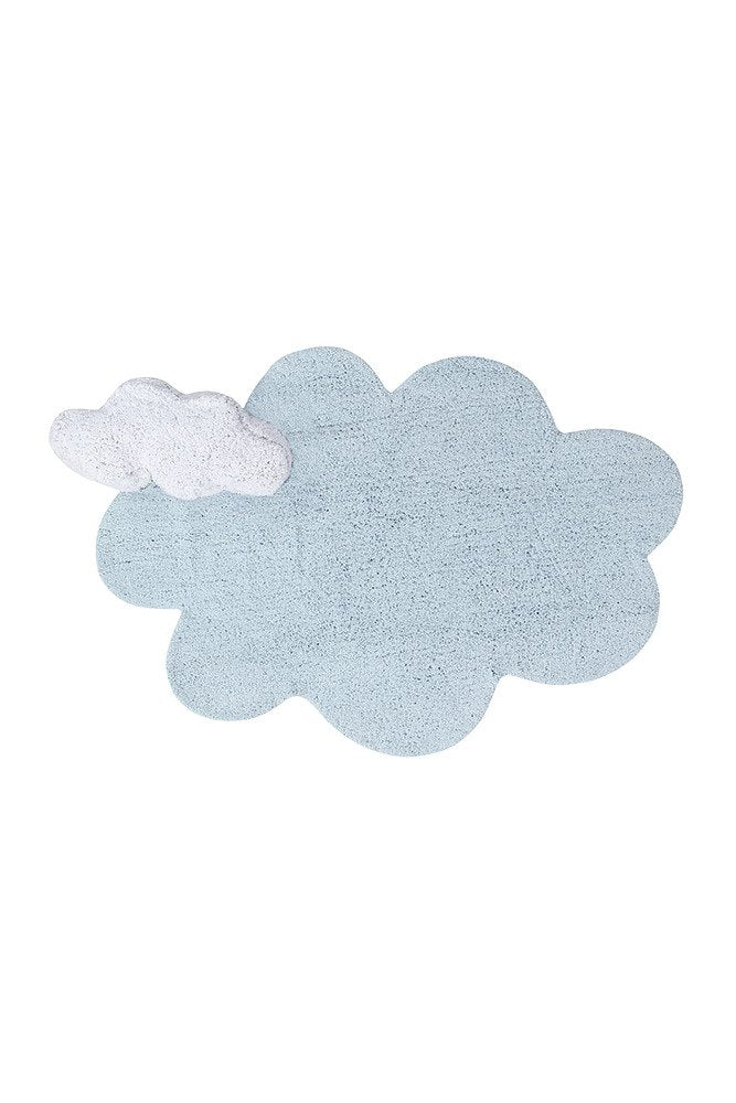 Washable Rug Puffy Dream Blue - Le Petit Marché Home Furniture