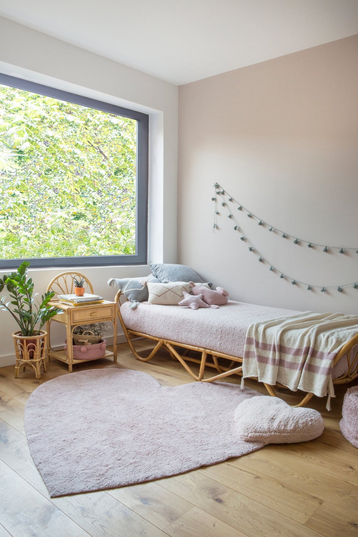 Washable Rug Puffy Love Nude - Le Petit Marché Home Furniture