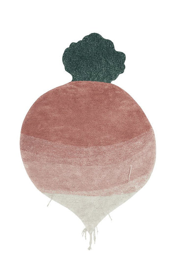 Washable Rug Ramona the Radish - Le Petit Marché Home Furniture