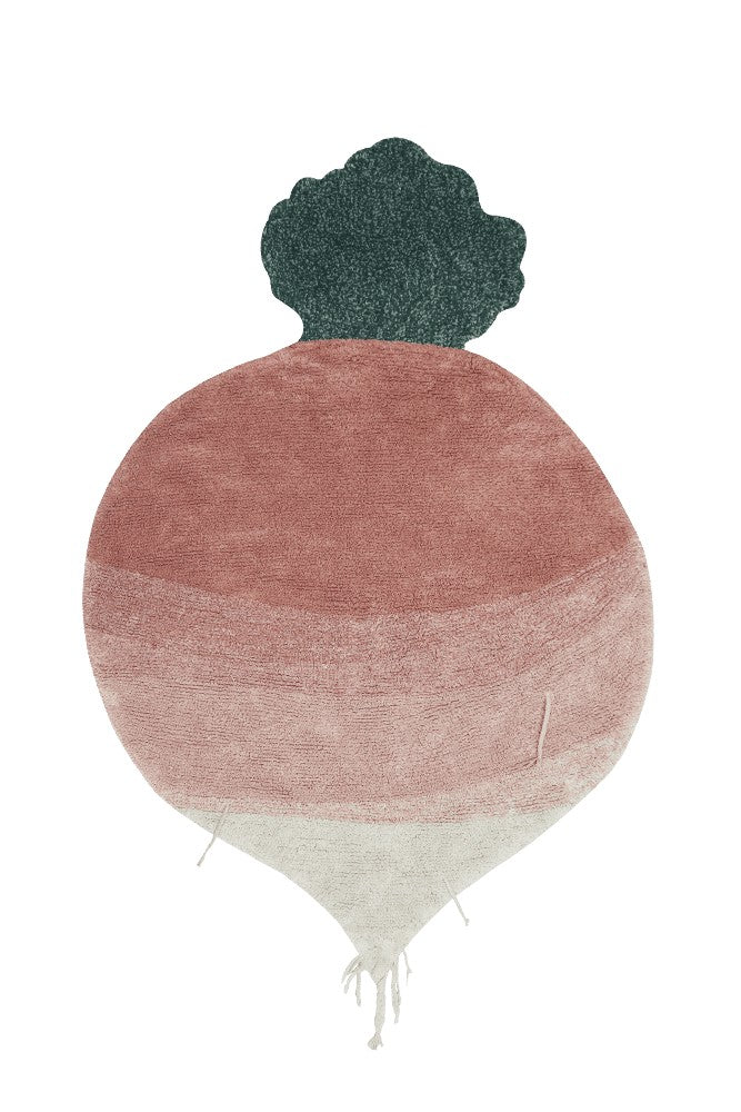 Washable Rug Ramona the Radish - Le Petit Marché Home Furniture