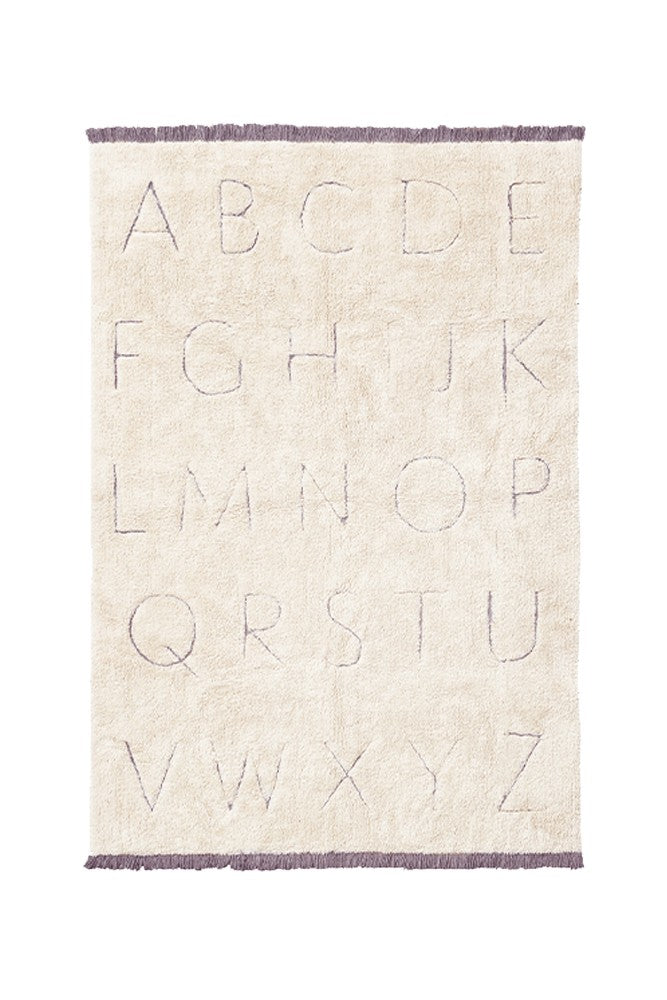 RugCycled washable rug ABC - Le Petit Marché Home Furniture