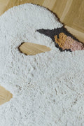 Washable Swan Rug - Le Petit Marché Home Furniture