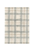 Washable Rug Tartan, Blue Sage - Le Petit Marché Home Furniture