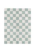 Washable Rug Kitchen Tiles, Blue Sage - Le Petit Marché Home Furniture