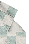 Washable Rug Kitchen Tiles, Blue Sage - Le Petit Marché Home Furniture