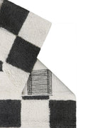 Washable Rug Kitchen Tiles, Dark Grey - Le Petit Marché Home Furniture