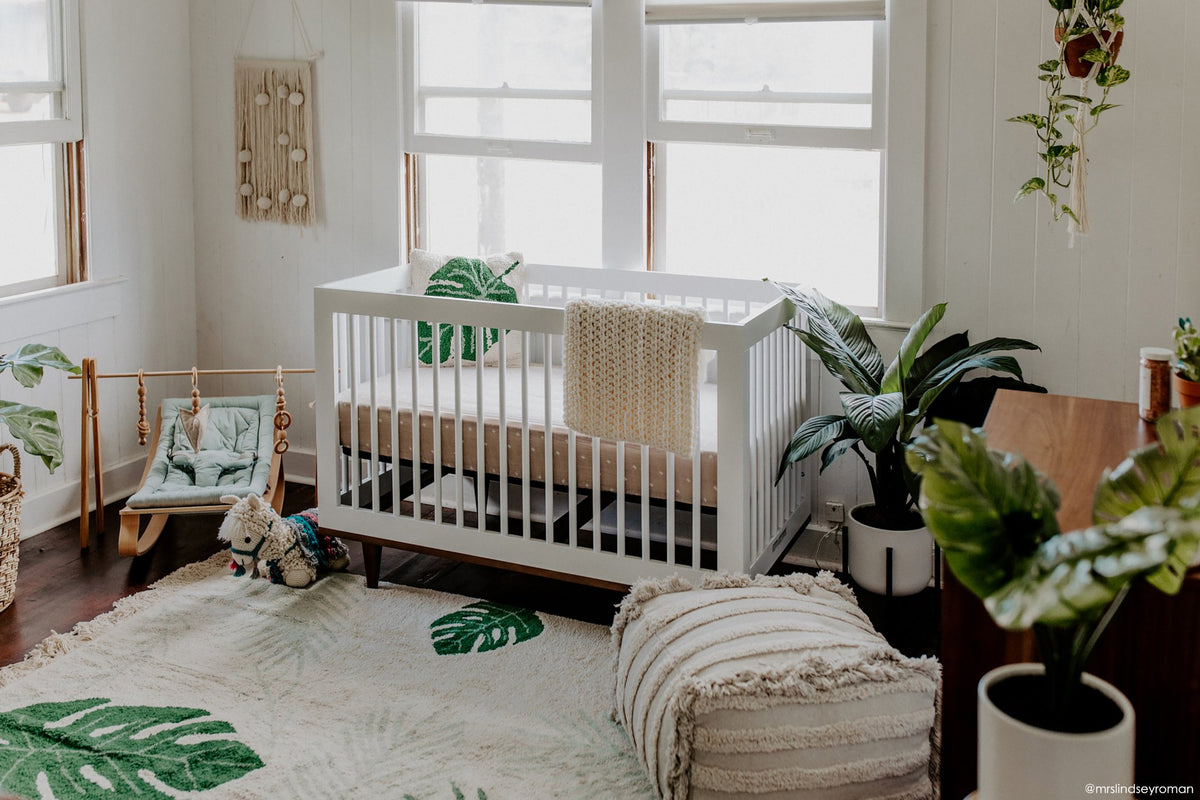 Washable Rug Tropical Green - Le Petit Marché Home Furniture