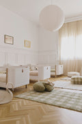 Washable Rug Vichy Matcha - Le Petit Marché Home Furniture
