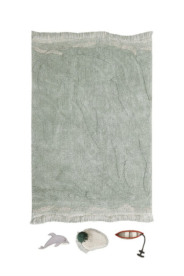 Washable Play Rug Waves - Le Petit Marché Home Furniture