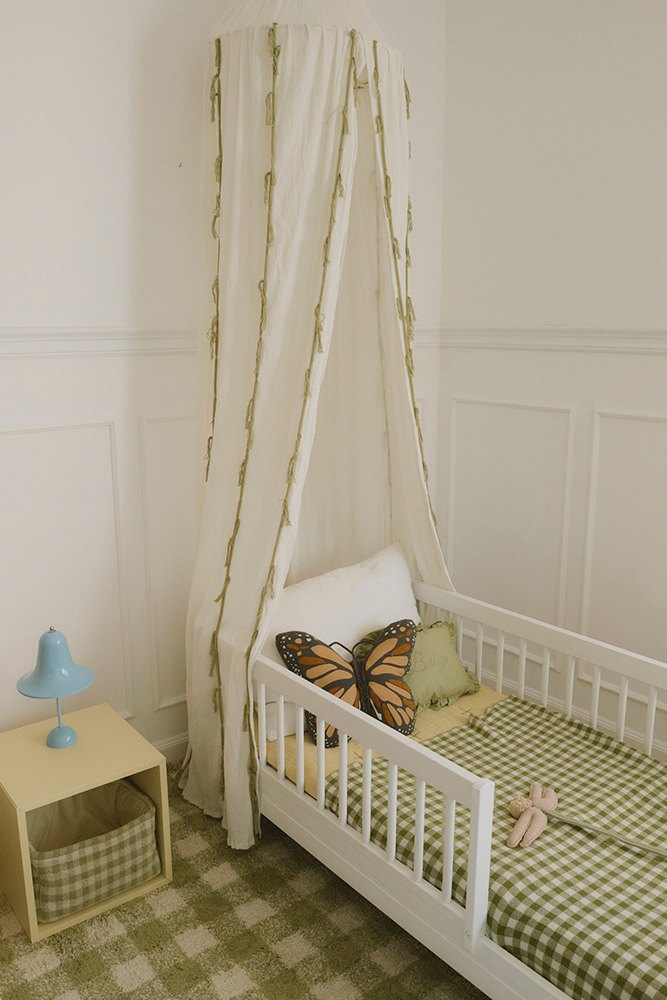 Canopy Crepe Swan, Ivory - Le Petit Marché Home Furniture