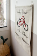 Wall pocket hanger Cool Kids Ride Bikes - Le Petit Marché Home Furniture