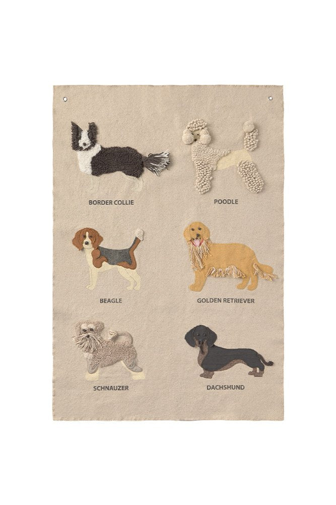 Wall Hanger Dogs - Le Petit Marché Home Furniture