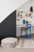 Pouf ABC, Natural/Black - Le Petit Marché Home Furniture