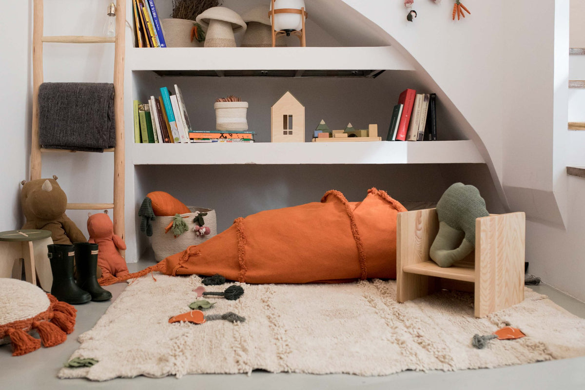 Bean bag Cathy the Carrot - Le Petit Marché Home Furniture
