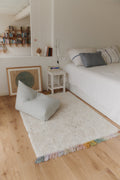 Pouf Cleo, Blue Sage - Le Petit Marché Home Furniture