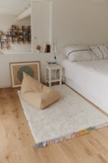 Pouf Cleo, Light Honey - Le Petit Marché Home Furniture