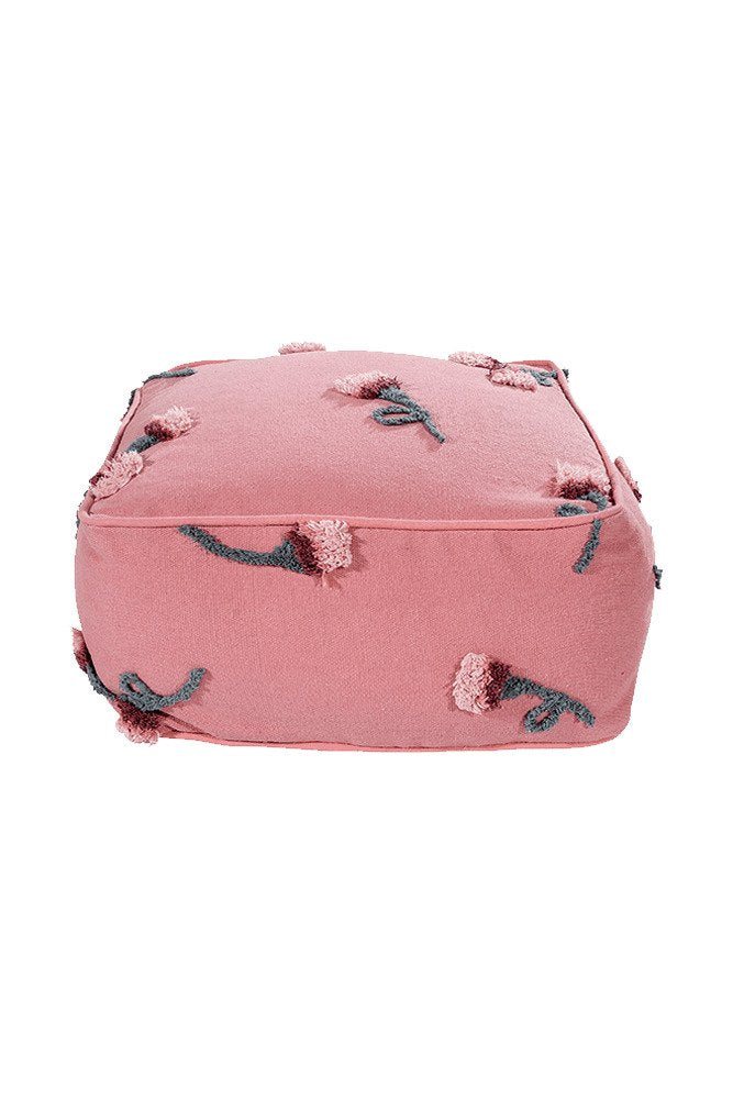 Pouf English Garden Ash Rose - Le Petit Marché Home Furniture