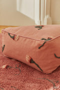Pouf English Garden Ash Rose - Le Petit Marché Home Furniture
