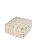 Handloom Pouf, Blue Sage - Le Petit Marché Home Furniture
