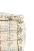 Handloom Pouf, Blue Sage - Le Petit Marché Home Furniture